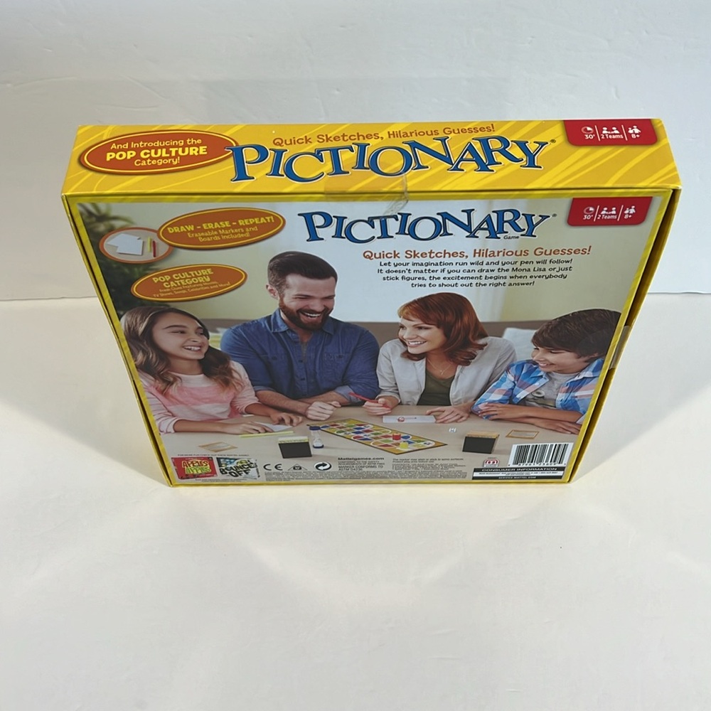 Pictionary Board Game - NEW In BOX - Picture 4 of 8